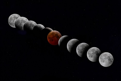 Picture of TOTAL LUNAR ECLIPSE COMPOSITE