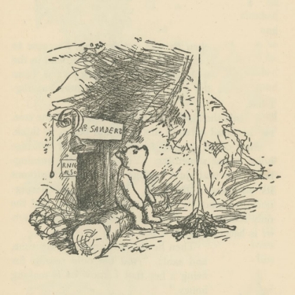 Picture of WINNIE-THE-POOH 1926 - MR SANDERS