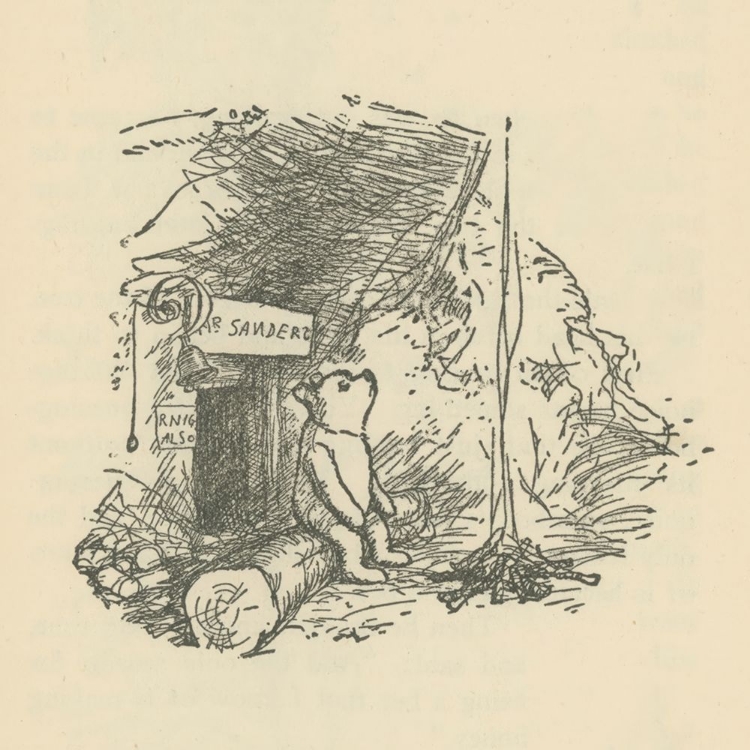 Picture of WINNIE-THE-POOH 1926 - MR SANDERS