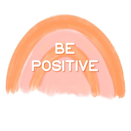 Picture of BE POSITIVE- ORANGE