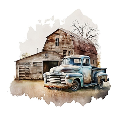 Picture of OLD BARN II