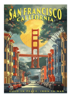 Picture of VINTAGE POSTER SAN FRANCISCO