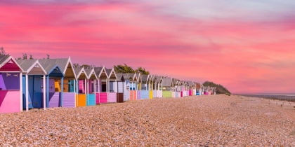 Picture of BEACH HUTS AS SUNSET