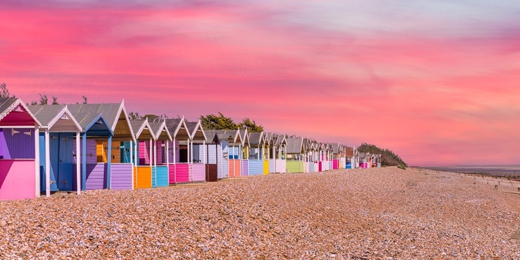 Picture of BEACH HUTS AS SUNSET