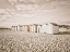 Picture of BEACH HUTS ON SANDY SEASHORE