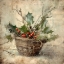 Picture of CHRISTMAS IN A BASKET