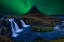 Picture of KIRKJUFELL...   UNDER A BOREAL GREEN SKY