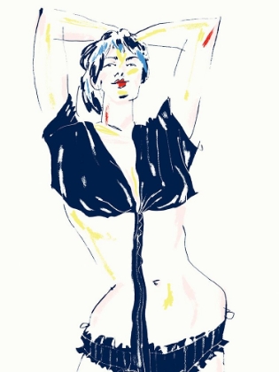 Picture of PORTRAIT OF A MODEL WHITE
