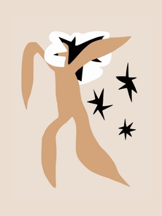 Picture of DANCING STARS WHITE FLORAL