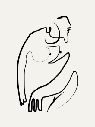 Picture of MADAME PORTRAIT LINE ART