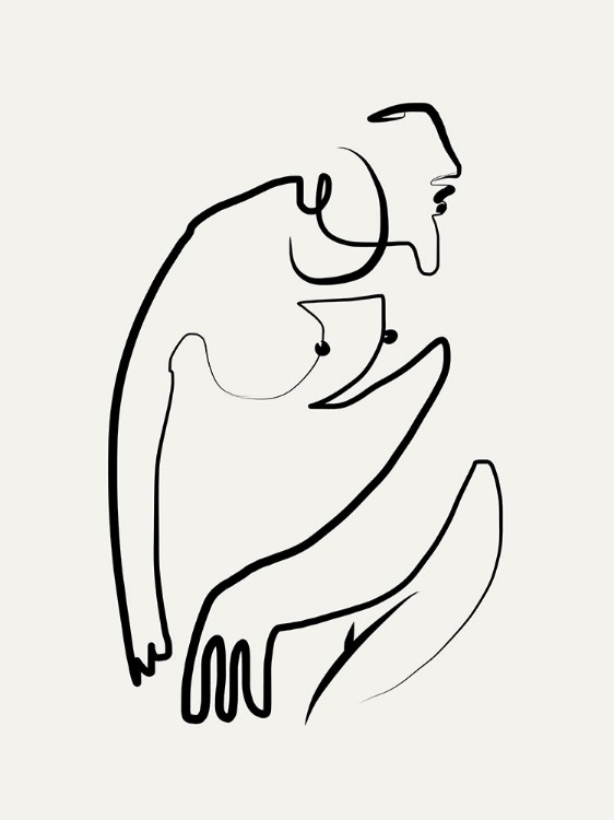 Picture of MADAME PORTRAIT LINE ART