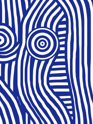 Picture of FRONT BLUE AND WHITE STRIPED NUDE