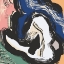 Picture of SITTING NUDE BOLD ABSTRACT