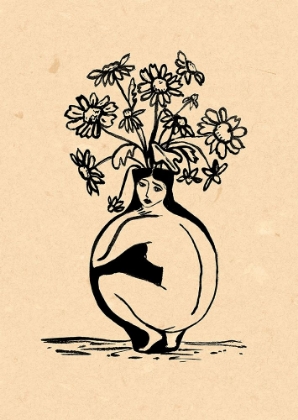 Picture of WOMAN IN VASE