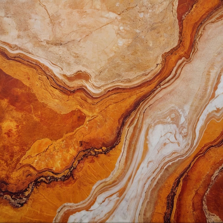 Picture of ORANGE AND BEIGE MARBLE TEXTURES
