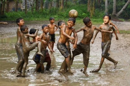 Picture of PLAYING FOOTBALL