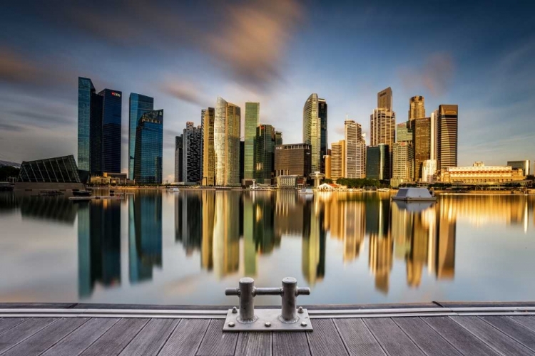 Picture of GOLDEN MORNING IN SINGAPORE