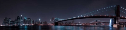 Picture of MANHATTAN SKYLINE AND BROOKLYN BRIDGE