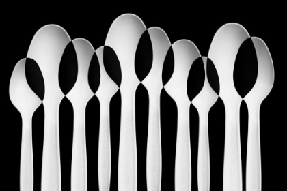Picture of SPOONS ABSTRACT:  FOREST