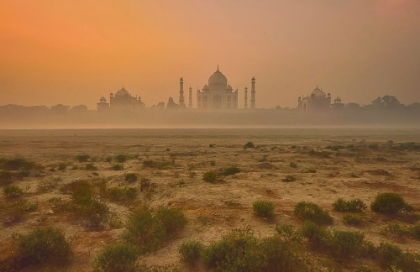 Picture of TAJ MAHAL AT DUSK
