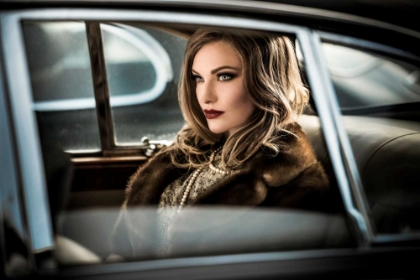 Picture of DRIVING THE DIVA TO THE EVENT....