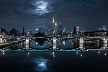Picture of FRANKFURT AT FULL MOON