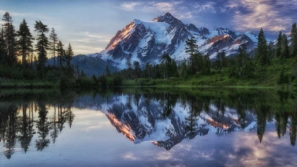 Picture of SUNRISE ON MOUNT SHUKSAN