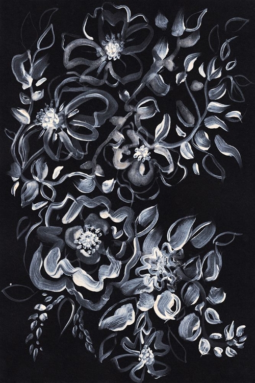 Picture of MIDNIGHT FLOWERS 1
