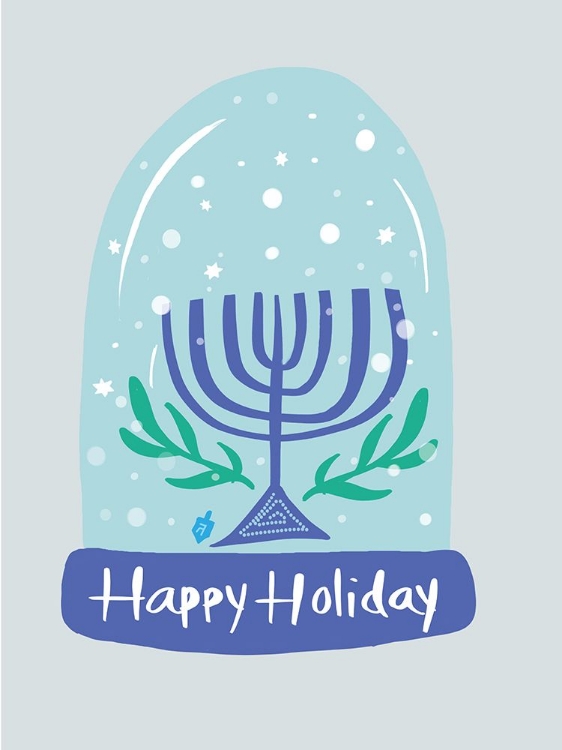 Picture of HAPPY HOLIDAY SNOW GLOBE
