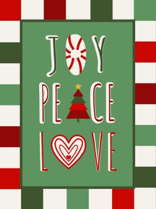 Picture of JOY PEACE LOVE  CHRISTMAS