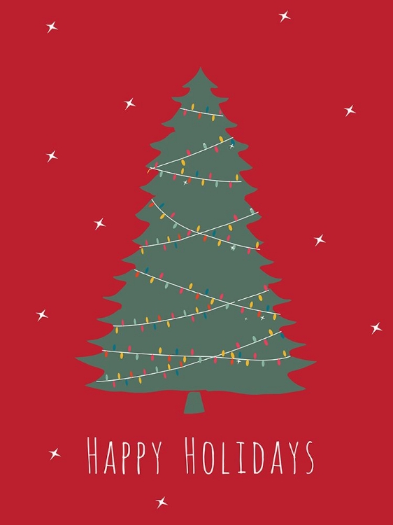 Picture of HAPPY HOLIDAYS TREE