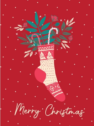 Picture of MERRY CHRISTMAS STOCKING