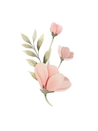 Picture of BLUSH FLORAL 3
