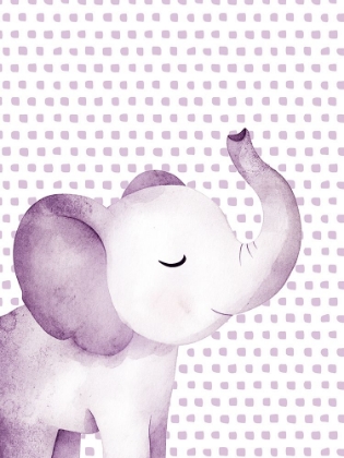 Picture of SAFARI PURPLE PORTRAIT 1