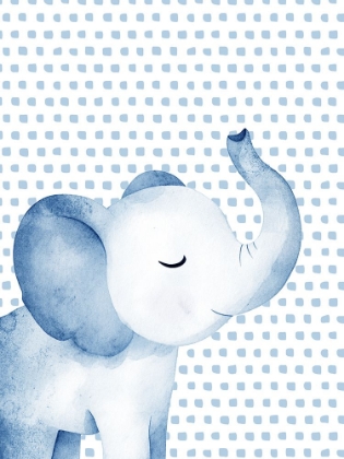 Picture of SAFARI BLUE PORTRAIT 1