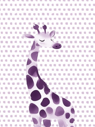 Picture of SAFARI PURPLE PORTRAIT 2