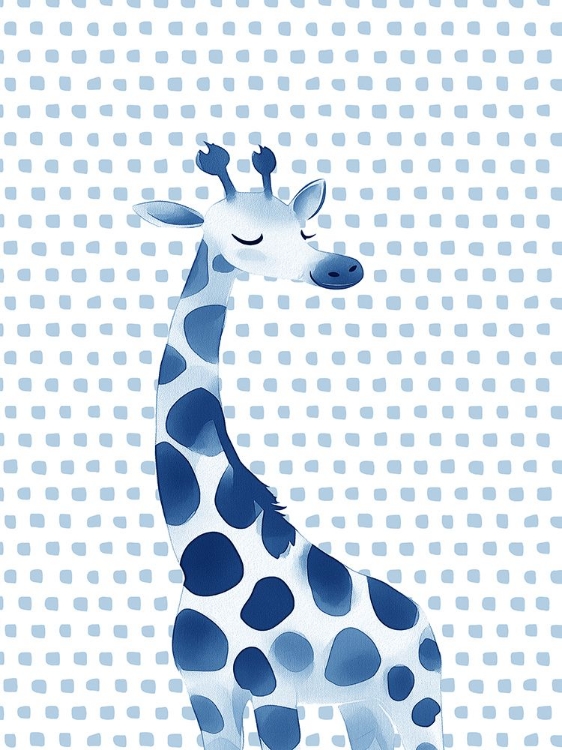 Picture of SAFARI BLUE PORTRAIT 2