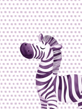 Picture of SAFARI PURPLE PORTRAIT 3