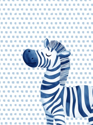 Picture of SAFARI BLUE PORTRAIT 3