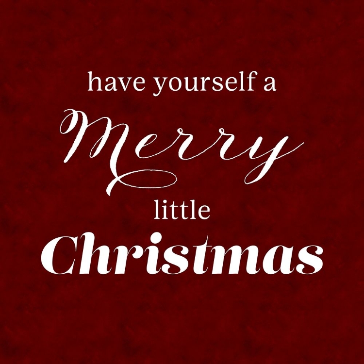 Picture of MERRY LITTLE CHRISTMAS DARK