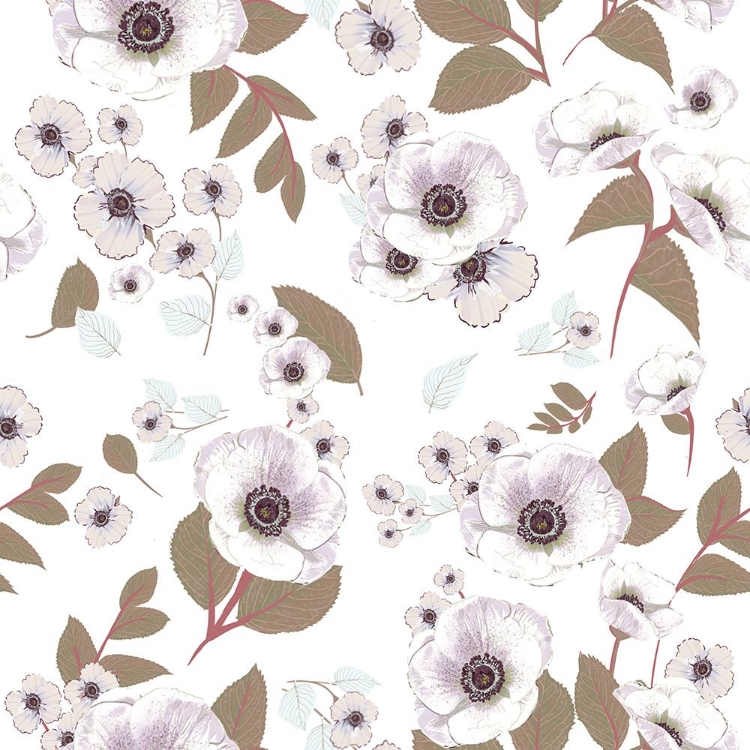 Picture of COCOA FLORAL FRESH SPRING ON WHITE