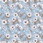 Picture of COCOA FLORAL FRESH BLUE DAY