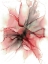 Picture of CRIMSON ECHO ALCOHOL INK FLOWER