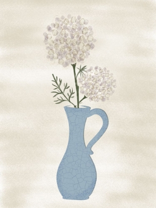 Picture of NEUTRAL FARMHOUSE FLOWER 1