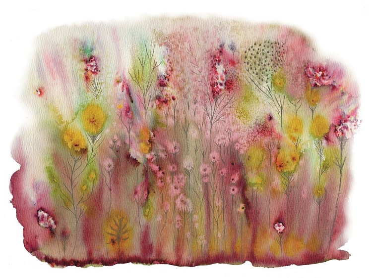 Picture of FLOWERS IN THE FIELD 1