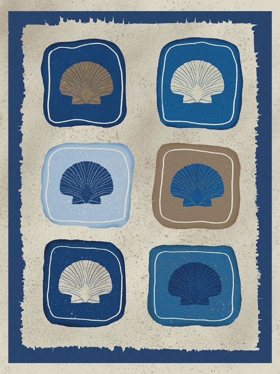 Picture of NAUTICAL BLOCK PRINT 1