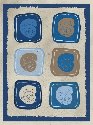 Picture of NAUTICAL BLOCK PRINT 2