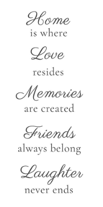 Picture of HOME LOVE MEMORIES