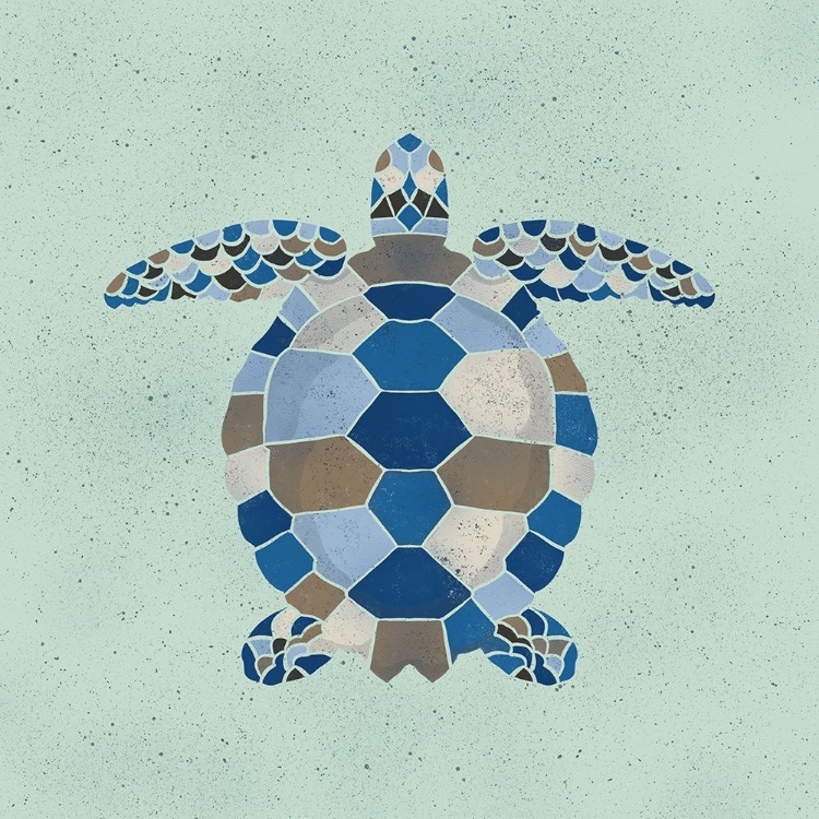 Picture of NAUTICAL TURTLE 1
