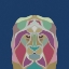 Picture of GEOMETRIC ANIMAL 1